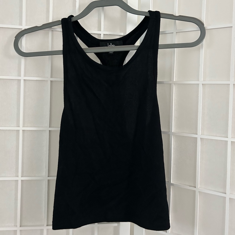 NWOT lulus black tank